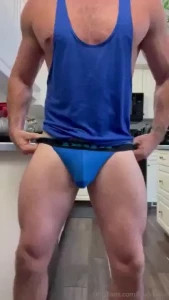 Been working out in this jockstrap for over a week now every load i