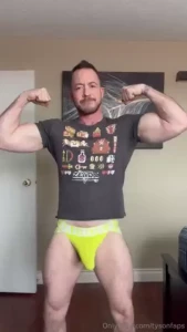 Anyone want to bury your face in my jock