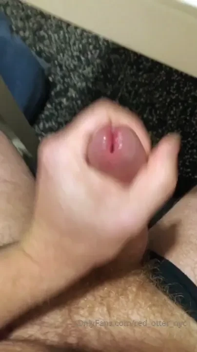 This big thick load was the climax of that voluminous pre-cum 