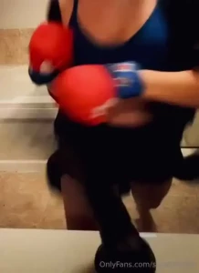 Betcha didn t know i was training for the fight tonight