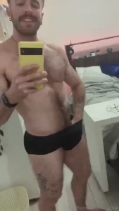 You know i love touching it