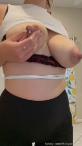 I ll can spray you down real good lactation handexpressing engorged