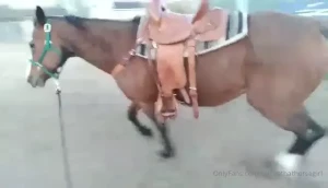 Flashback to when it wasnt frozen and i could work my horses