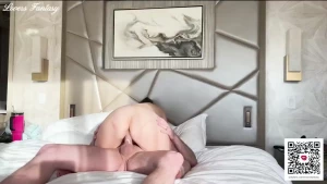 Morning romantic slow cowgirl with no oil just my creamy pussy