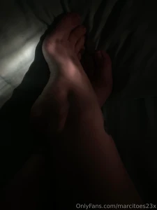 The natural lighting and shadows on my feet makes my mouth water part 1