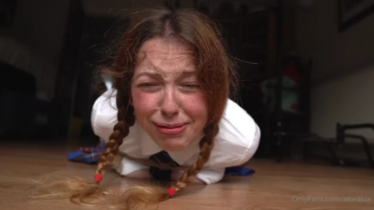 Adorable college girl bound and struggling the full video is dropping 