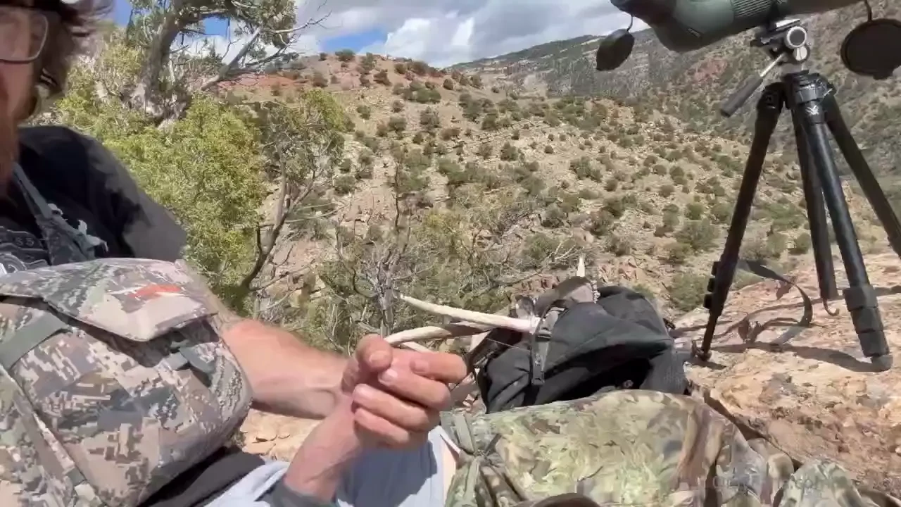 Had to whip it out on yesterdays hike for a little bit part 1 