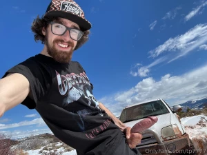 Cum play in the snow part 3