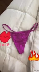 Bought some new panties who wants to be the first one to see me in