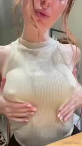Another day another titty tease
