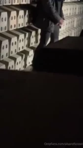 Pase por la zona de obras cuando ya estaban recogiendo y me encontr un