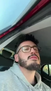 Un fan me reconoci y me pidio llenarme de leche todo por mis fans