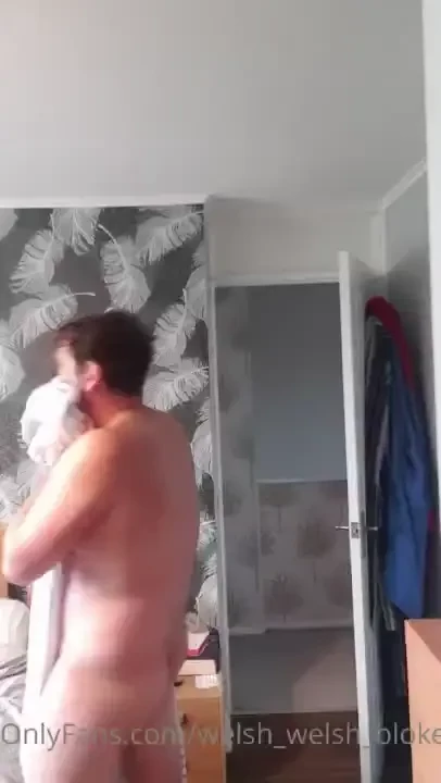 Feeling s bit fresher after a shower 