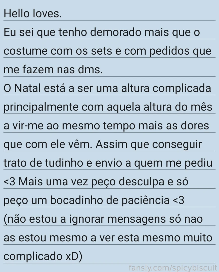 About these past few days a big sorry from me lt 3 