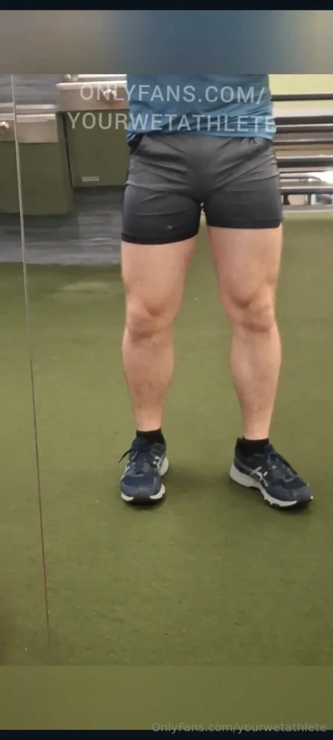 New video in the public wetting folder 62 gym pull up bulge and cum part 2 