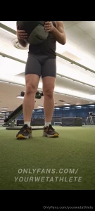 Newvideo in the public folder 75 quick wetting in the gym and on park