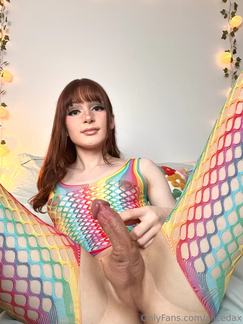 Some rainbow fishnets next time i want to use oil while wearing them part 2 