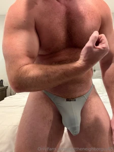 Full grey thong set part 13