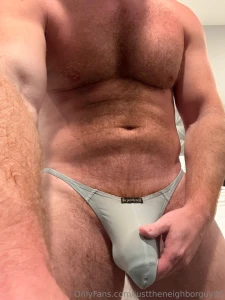 Full grey thong set part 11