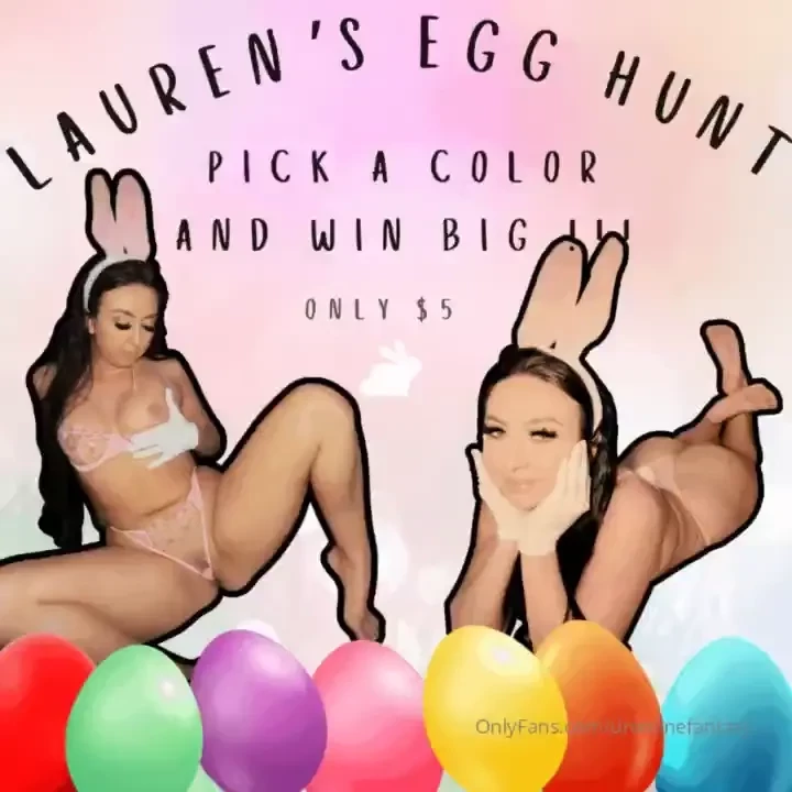 - pick a colored egg and win very naughty prizes - 2000 mega bundle 