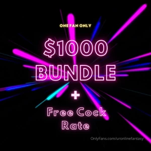 Be fast fastest fan to tip 10 gets 1000 bundle and a free cock rate