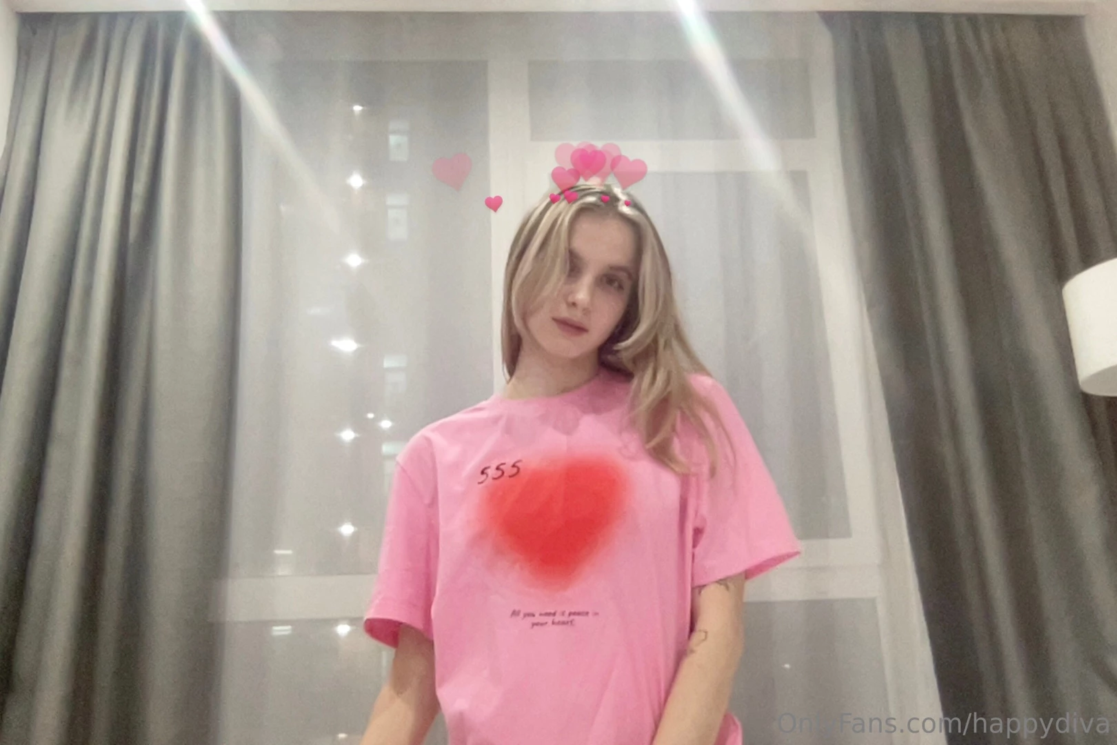 A woman does not come into this world to beautify it but to be happy 