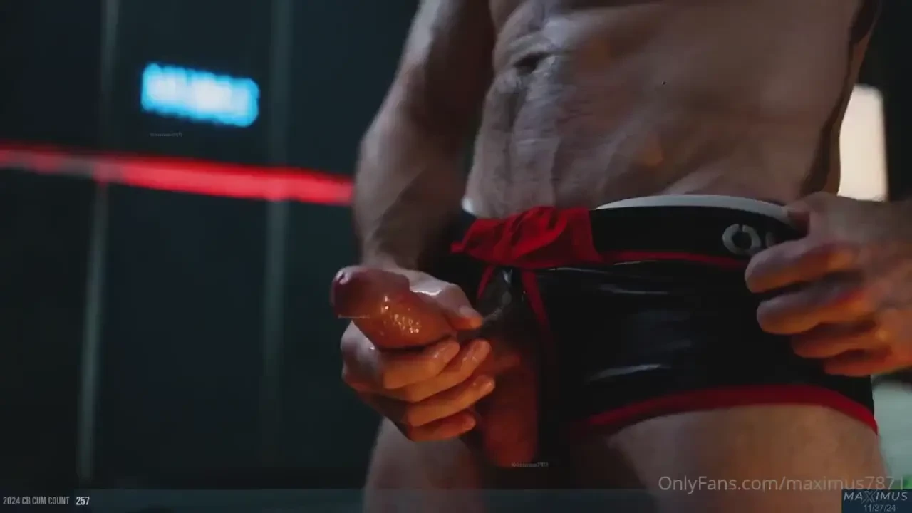 I think the santa hat and the leather shorts with red trim make for a 