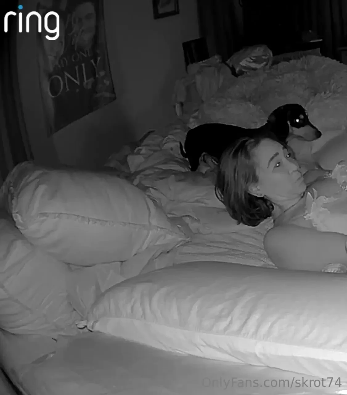 The freebie is our pup scaring your queen before the fun began too 
