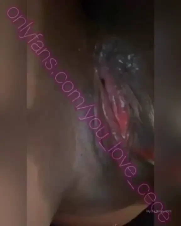 I made a little mess this morning she was extra wet 