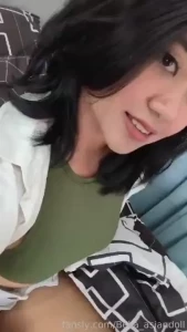 Im obssessed with this funny teen student young asian chubby thick