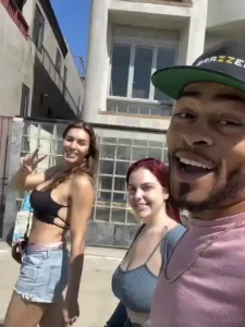 Kicking it in la w littlecib amp sexysammielv