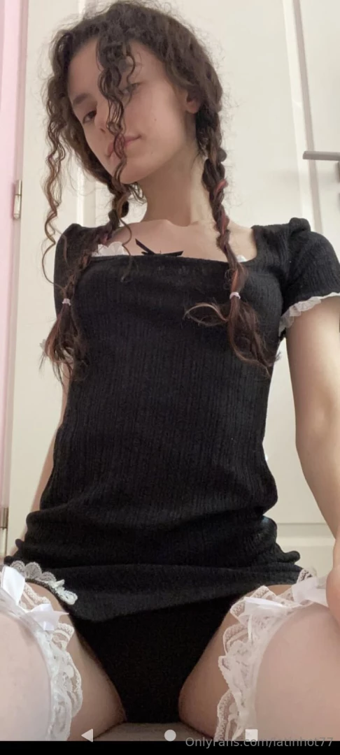 Explore this girl shawtnes horizontally vertically and from behind her part 1 