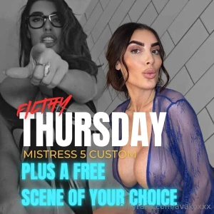 Flirty thursday wow i m doing 5 minute milf or mistress customs tip