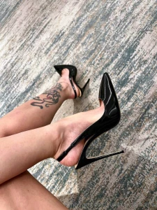 You like my new heels want new vid with this heels on me part 2