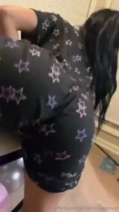 Slo mo me twerking in my pj s