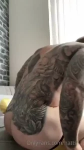 Teaser for this weeks video yellow mesh briefs this is my longest