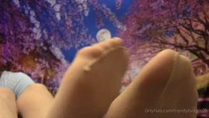 Welcome back rachel and her amazingly beautiful nylon feet the full