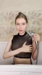 Oops i think i m all wet don t forget to bring your gift https fans ly