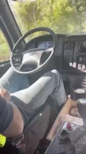 No cum shot was just bored driving to my next stop