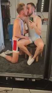 Body worship after the match with m_p_j 97