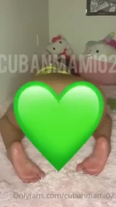 Creamy pussy play in my green outfit