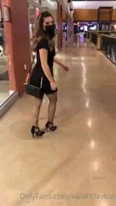 Hubs said to me your ass looks amazing in fishnets flash me i figured