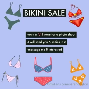 Some people asked if i sell my clothes i sell my bikinis and panties