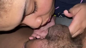 Who doesn t love a good ball and cock worshipping