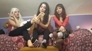 Now we are getting barefoot do you want to see more
