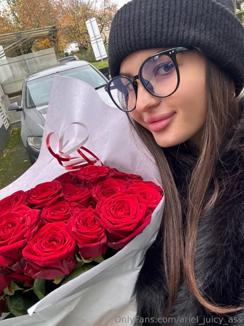 When you get flowers the world is a little brighter 