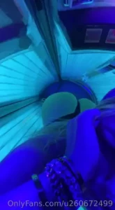 Sunbed was hitting a little bit too good today