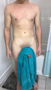 My own personal towel rack hehe