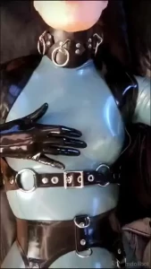 Enjoy these rubber sounds as i lounge in my horniness