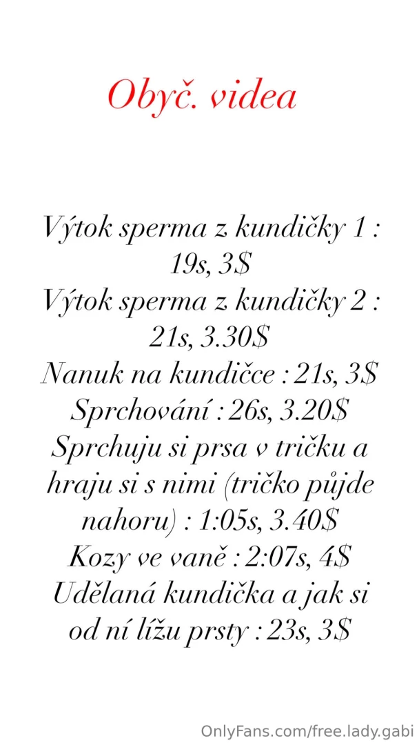 Nov cenov upraven nab dka vide a fotek part 3 